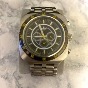 Adidas silver watch